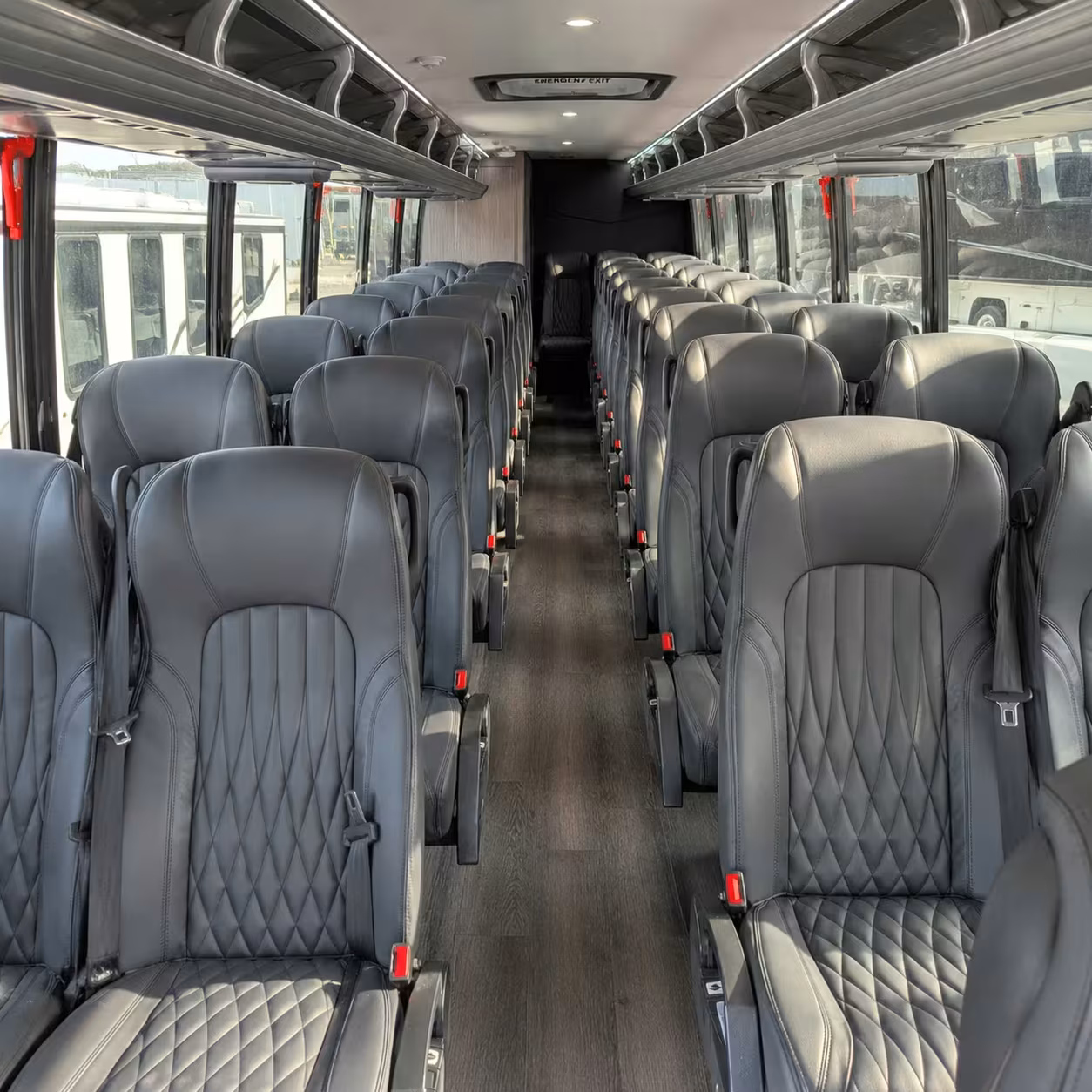 25 passenger minibus inside