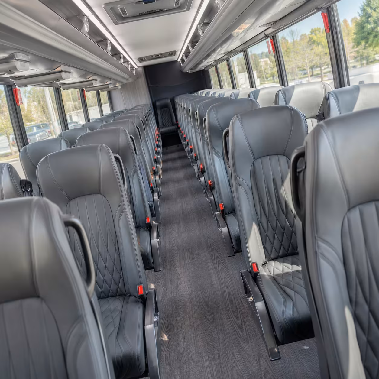 35 passenger minibus interior