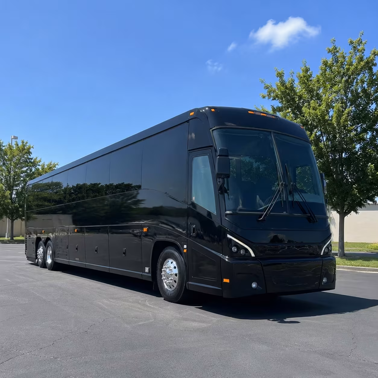 pleasanton charter bus rentals for camp parks military moves