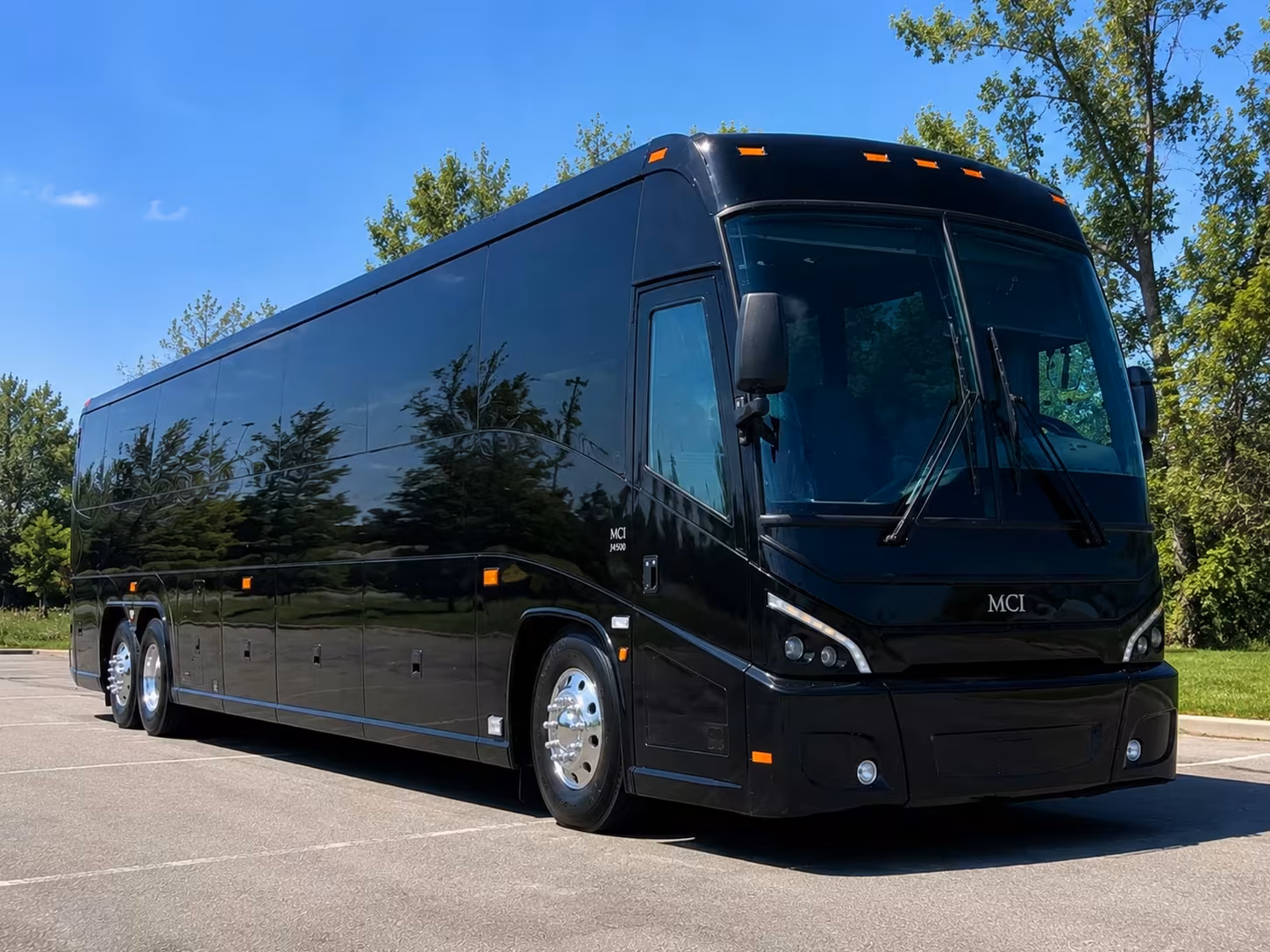 pleasanton charter bus rentals for large prom groups