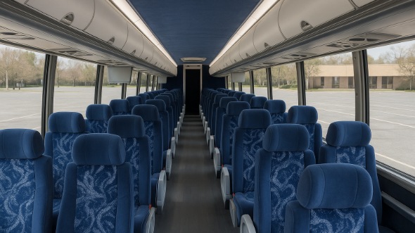 50 passenger charter bus interior pleasanton