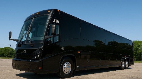 50 passenger charter bus pleasanton