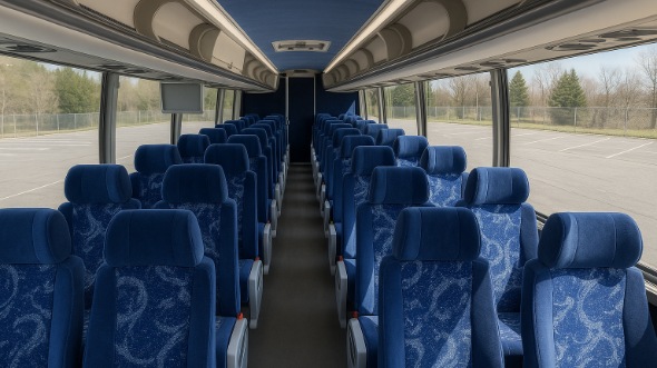55 passenger charter bus interior pleasanton