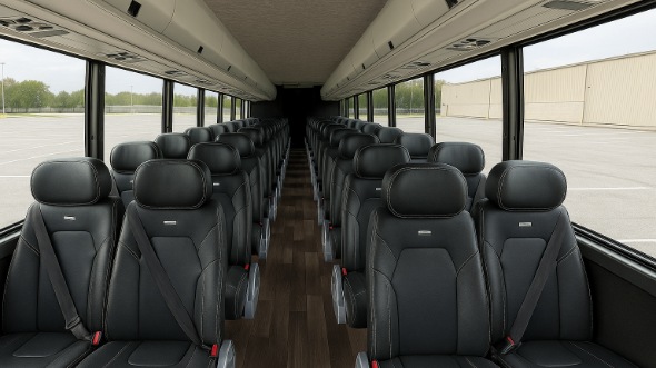 pleasanton 30 passenger minibus inside
