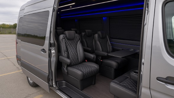 pleasanton sprinter van with driver rental