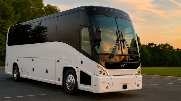pleasanton vacation bus rentals for family trips
