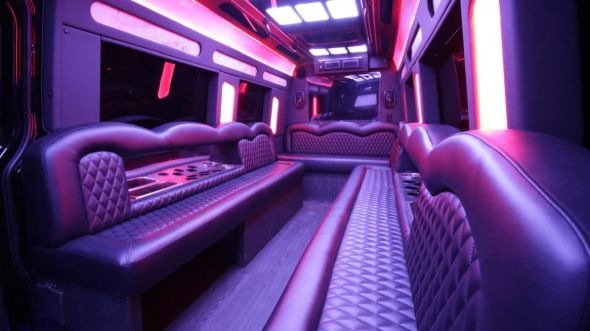 sprinter limo rental interior pleasanton